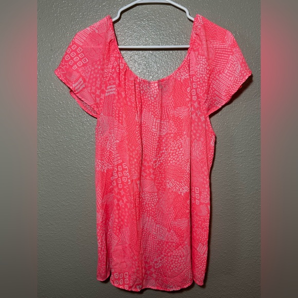 Torrid Neon Ruffle Top - Picture 5 of 5